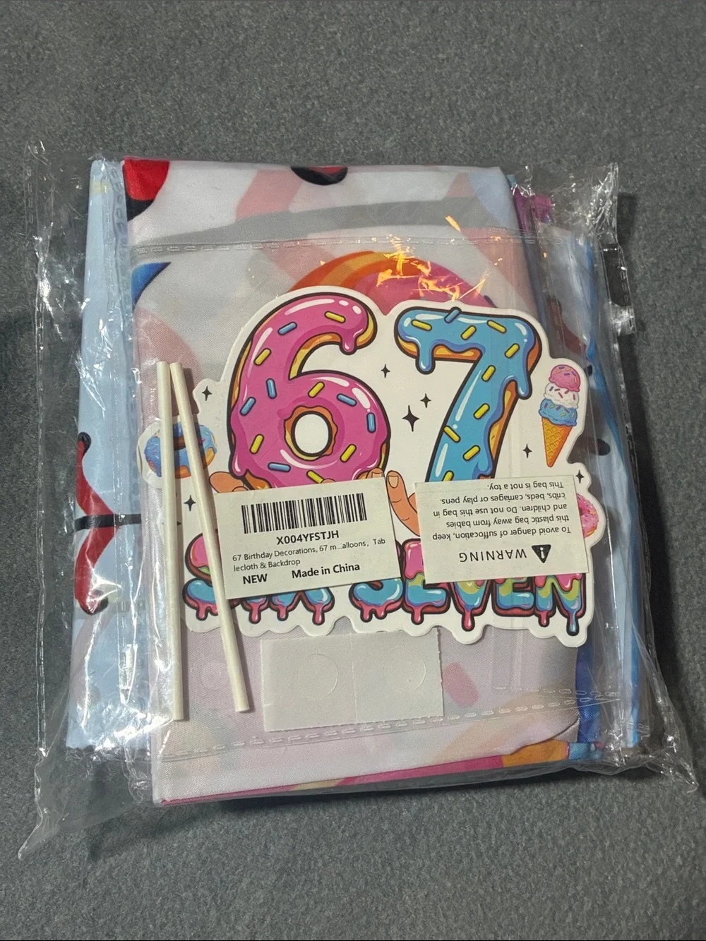 NEW 6-7 Birthday Party Supplies